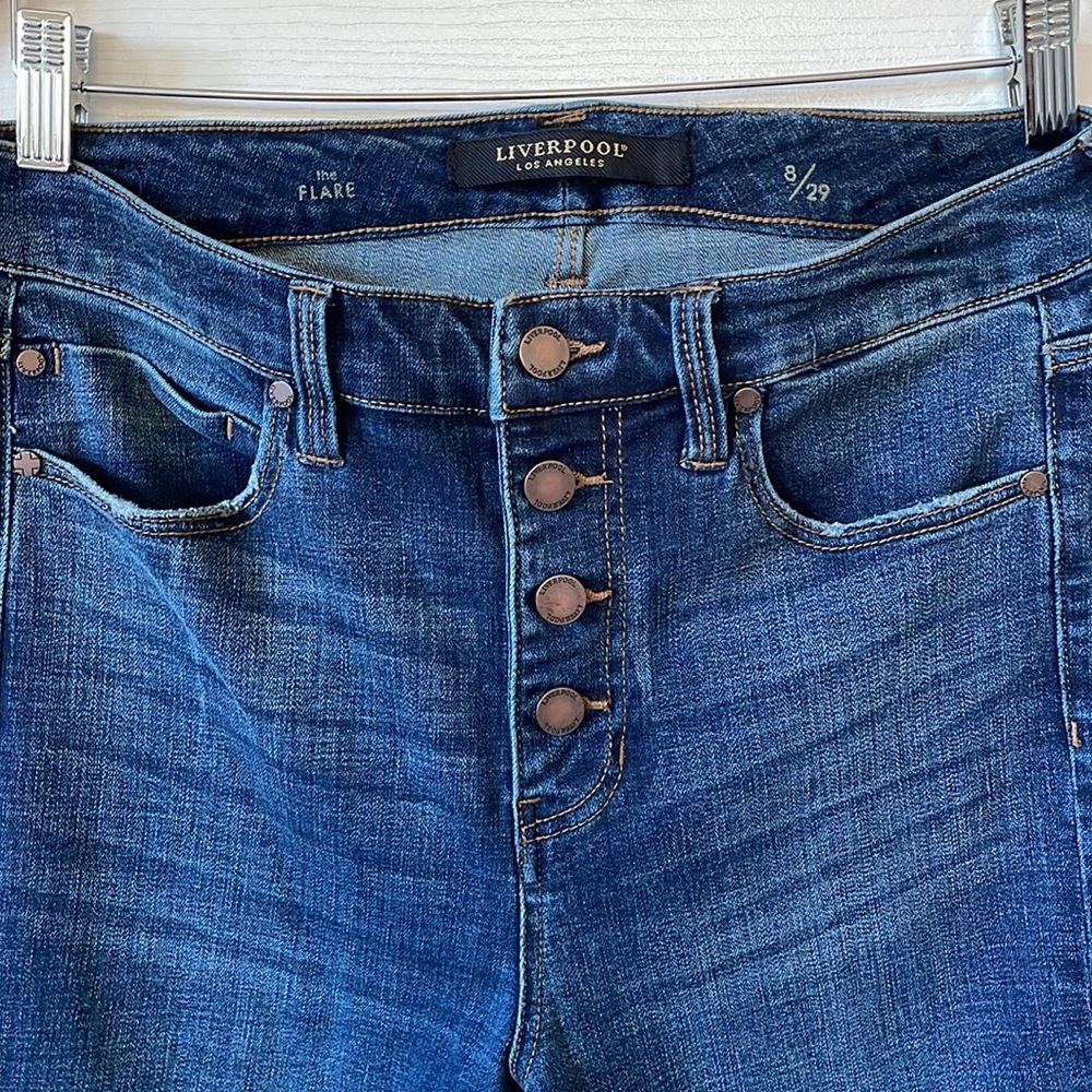 Flare jeans size 29 by Liverpool Los Angeles